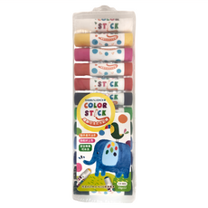 SIMBALION 雄獅 可洗式水彩棒, 12色, 10g