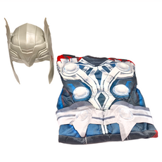 萬聖節男童雷神表演變裝服 Set, 送披風、面具, 雷神索爾, 1組