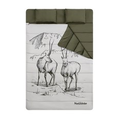 Naturehike 挪客 雙人睡袋圖案款 2021版 NH21MSD06 2.8kg, Tibetan Antelope 藏羚羊, 1個