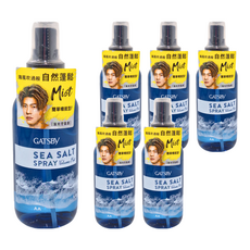 GATSBy 海鹽消光噴霧 浮力蓬鬆, 145ml, 6罐