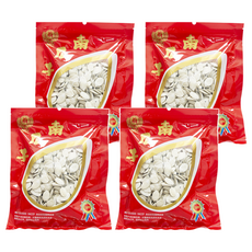 翁財記 南瓜子, 4包, 220g