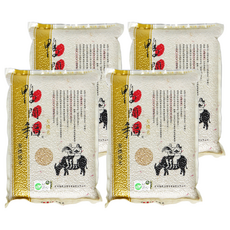 鴨間稻 有機糙米 純淨有機品質, 4包, 3kg