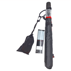 EuroSCHIRM teleScope handsfree 免持健行傘 小 紅色 大傘面