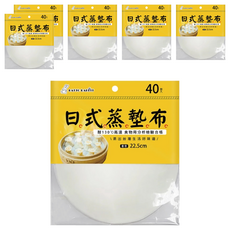 PATTO RABBIT 百特兔 日式蒸墊布, 22.5cm, 40入, 6包