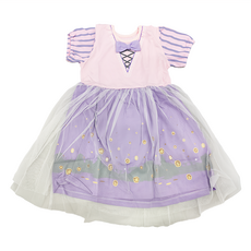 MikiHappy 兒童純棉變裝公主裙, 粉紅公主, 110