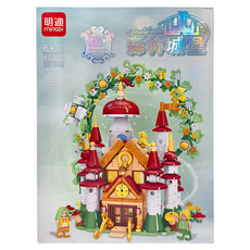 minGDi 明迪 森林城堡 積木玩具 501 PCS, 1盒