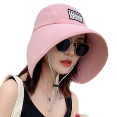 Pelliot 時尚春夏360度抗UV防曬遮陽帽 - 粉色, 均碼