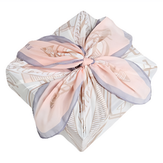 et seq. 羽毛筆指甲油 張愛玲系列 指彩五色禮盒 藕色裸色系 玫瑰壓紋絲巾, 白玫瑰絲巾, 50ml, 1組