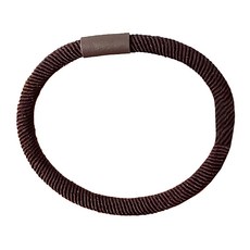 d074韓版大地色髮圈深棕色