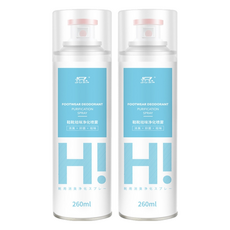 銀離子鞋襪除臭噴霧, 260ml, 2瓶