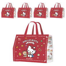 TRYGOODZ 翠菓子 HELLO KITTY 紅色 米菓 Set, 5盒