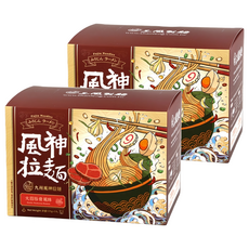 Shan Feng 三風製麵 非炸免煮九州大蒜豚骨風味拉麵 125g, 6包