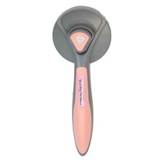 GBPH 好寶貝 寵物自動清潔推毛針梳 貓狗通用, 草莓奶昔, 1個