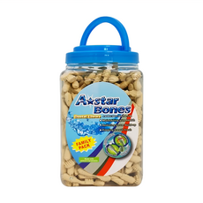 A star 亮白雙頭潔牙骨, 薄荷顆粒加強功效, 不適用, 1.1kg, 1桶