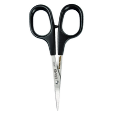 CANARY 長谷川刃物 極細刃工藝剪刀, 不鏽鋼材質 105mm x 53mm x 10mm 黑色, 1支