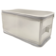 無印風折疊收納箱, 6.7L, 尺寸: 30x15x15, PP材質, 不適用, 1個