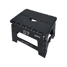 SLOWER Tabac 戶外折疊矮凳 美式復古工業風格, 黑色, 1個