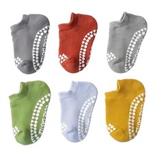 兒童加厚防寒防滑地板襪3件組