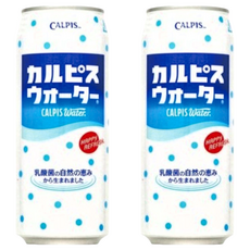 Asahi 朝日 可爾必思乳酸菌飲料, 清爽口感, 純水調製, 500ml, 2瓶