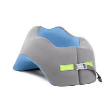 ANTIAN 多功能U型午睡枕, 湛藍色