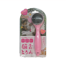 Necoichi 貓壹 貓舌小刷 超細柔軟刷毛 適用於幼貓、高齡貓、短毛貓、長毛貓, 粉紅色, 1個