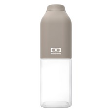 monbento 水壺 500ml Tritan/silicone材質 適用洗碗機, 淺灰色, 1個