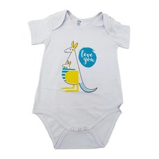 New Star 明日之星 嬰兒連身衣 短袖短褲 袋鼠 薄