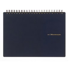 maruman MNEMOSYNE 創意空白橫式筆記本, 單色, 1本
