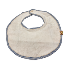 HiBOU 喜福 寶貝圍兜兜 100%有機棉 0歲以上適用, 海松藍, 1件