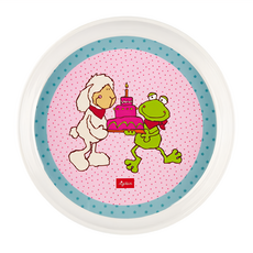 Kid2Youth 大將作 兒童餐盤, 粉藍色, 400g 20 x 20 x 3cm, 1個