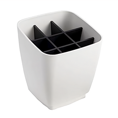 KESSEBOHMER MosaiQ 廚房收納掛件磁吸置物罐, 白, 1個