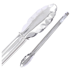 天馬牌 大梅花夾/烤肉夾 15吋 不鏽鋼烤肉夾, 1支, silver