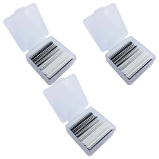 防水自黏溫感睫毛膠條 Set 3組, 黑色