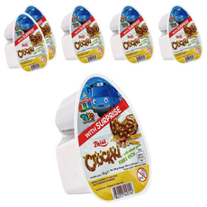 Crockki TAYO小巴士系列 香脆蛋造型點心, 含小玩具 義大利阿尼香脆蛋, 18g, 6個
