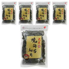 大禾 燒海苔細片, 口感酥脆, 香氣四溢, 人氣下午茶首選零食, 50g, 5包
