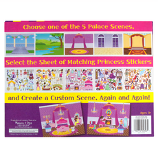 Melissa&Doug 瑪莉莎 可重複貼紙簿 35.6 x 28 x 0.5cm 3歲以上, Melissa & Doug LLC, 換裝派對, 1本