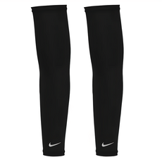 NIKE 耐吉 輕量跑步臂套 2.0, 黑色, 1雙
