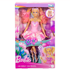MATTEL 美泰兒 Barbie 芭比洋娃娃, 變色粉紅仙子, 1盒