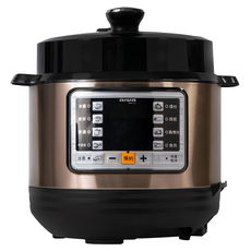 愛華 aiwa DYK-A60 電壓力鍋 3級能源效率, 5L, 1台