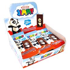 tayas 熊貓造型牛奶巧克力, 960g, 1盒