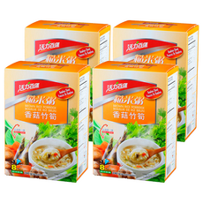 活力百匯 香菇竹筍糙米粥, 240g (40g x 6包) , 台灣第一味, 4盒