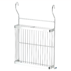 DAY&DAY 日日家居 刀架 掛式 ST3015C #304不鏽鋼 W250*D90*H390MM, 銀色, 1個