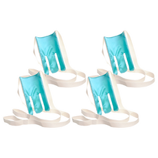 OO 生活輔具 舒適型穿襪輔助器，長度 23 cm，棉質繩子, 4個