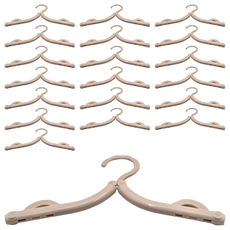 小麥購物 便攜折疊衣架 衣架款 Y105 20個, Y105, 1組