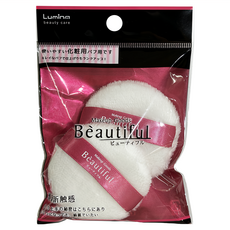 Lumina 露蜜 蓬鬆軟Q粉撲, 法蘭絨 2入, 1包