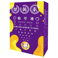 roof garden 葉黃素精萃凍 15條, 225g, 1盒