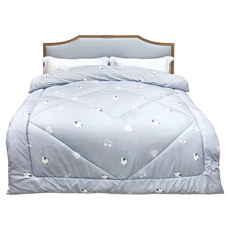 INDIAN 印地安 石墨烯天然100%純羊毛被, 灰色