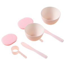 VITAHALO 軟膜工具4件組 碗+量杯+抹刀+海綿, 2組