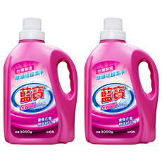 藍寶 衣留香洗衣精 優雅花香, 3kg, 2桶