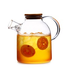 LG Glass 4545129 玻璃茶壺, 混合顏色, 1.3L, 1個